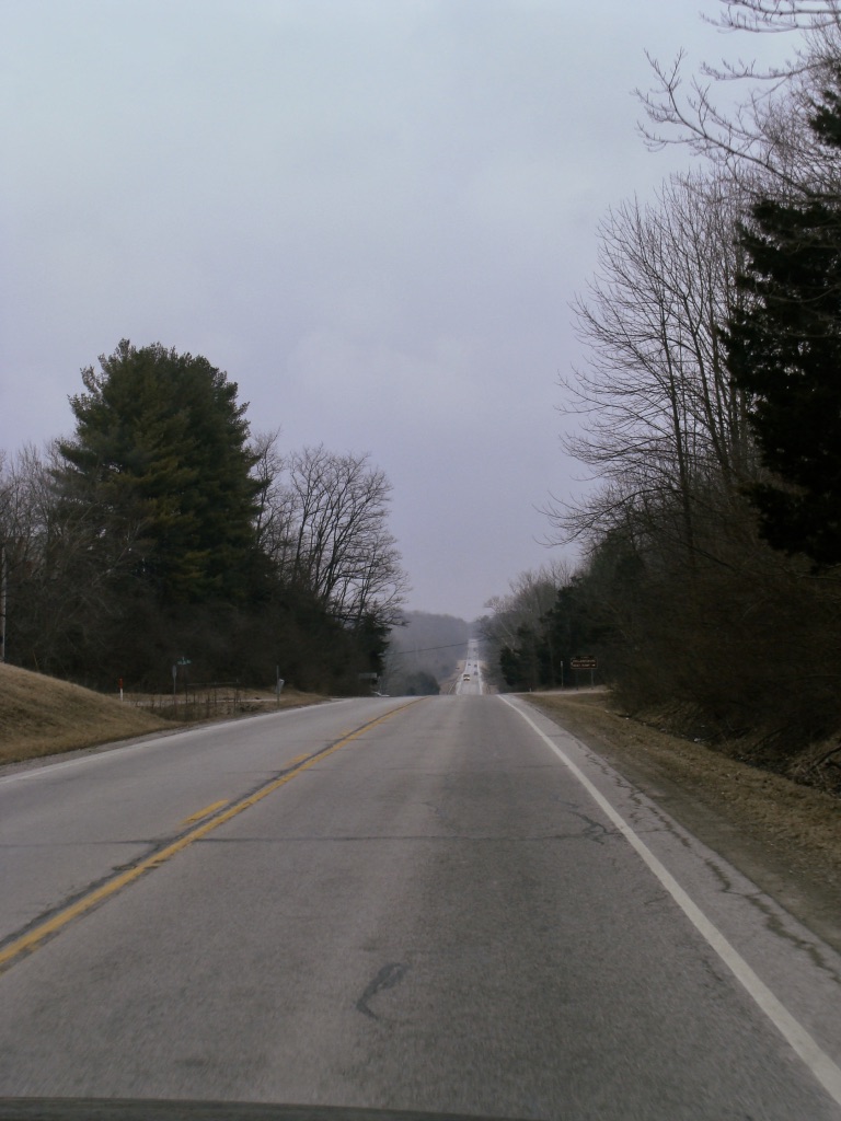 A road stretching out far in the distance