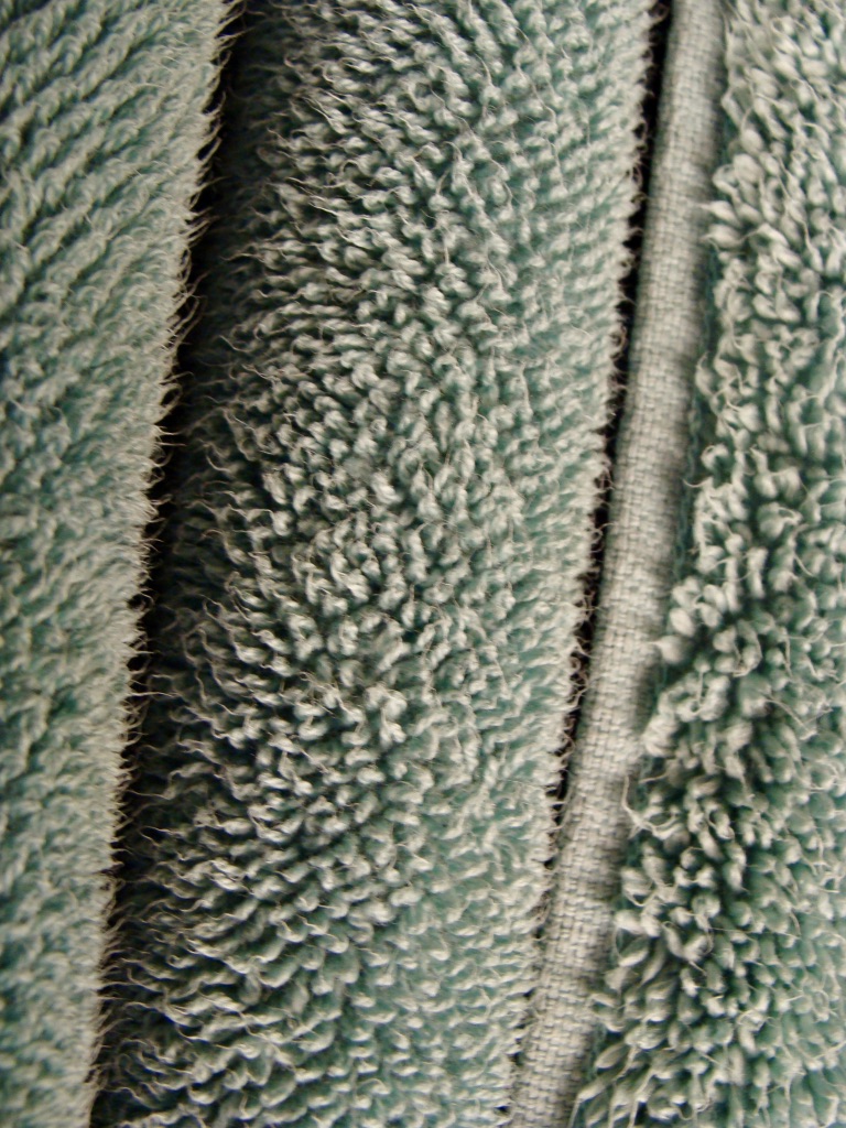 close up of a bath towel