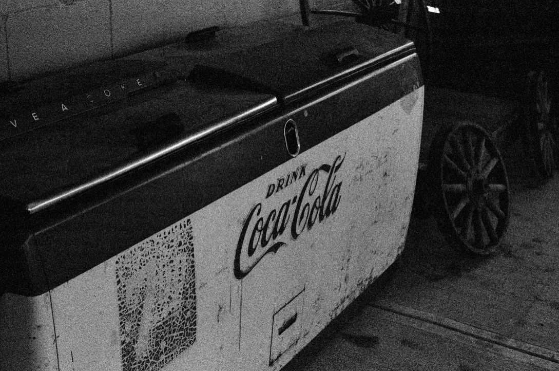 Old Coca-Cola cooler