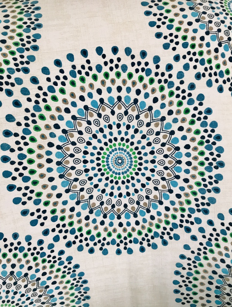 A circle patters made up of dots